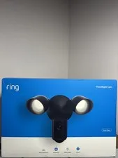 Ring Floodlight Cam Wired 2nd Gen Retinal 4K Black NEW