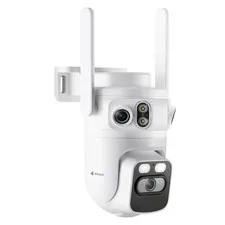 Triple Lens 2K Wireless Security Camera Outdoor, 24/7 Record, 360° PTZ, Auto ...