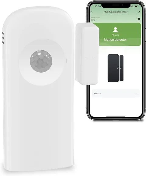 WiFi Door Window Contact and Motion Sensors for Home Security App Alexa