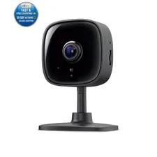 1080P Indoor Security Camera, Baby Monitor, Dog 1-Pack, Black