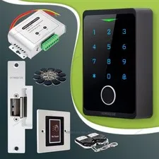 HOMSECUR IP66 APP WIFI Fingerprint Password RFID 125Khz Access Control WG26~44