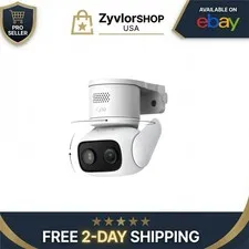 eufy Security Indoor/Outdoor Camera C31 | 360° Pan & Tilt | 1080p Night Vision