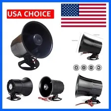 Wall-Mounted 15W 120dB Alarm Siren - Reliable Home Security Solution