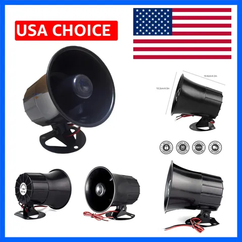 Wall-Mounted 15W 120dB Alarm Siren - Reliable Home Security Solution