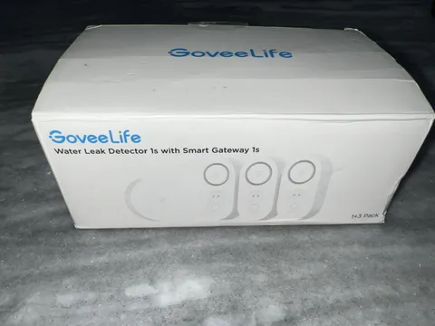Govee 1804Ft Water Leak Detector 1s With Smart Gateway 1s H5059+H5044 1+3Pk