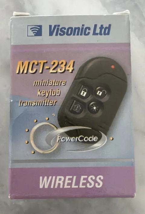 VISONIC Miniature Keyfob Transmitter MCT-234 Remote Control - NEW