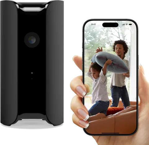 Pro Indoor Home Security Camera 1080P HD Wifi IP | 24/7 Watch Live Video, Siren,