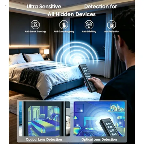 AI Hidden Camera Detector, Professional Privacy Protection Device & Wireless ...