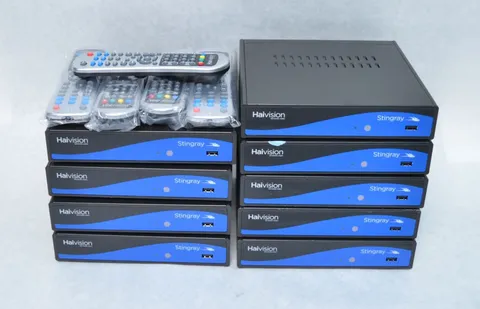 Lot of (9) Haivision Stingray S-VF-STING Furnace IP HD Video Set Top Box Remotes
