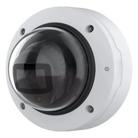 P3285-LV 2MP Indoor IP Dome Camera with AI Analytics, 3.4-9.8mm Varifocal Lens