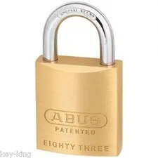 12 x Keyed Alike ABUS Padlocks 83/45 Padlock. BULK LOT-Free Postage In Australia