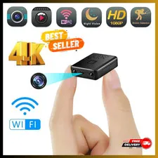 2025 Smart Mini WiFi Camera Wireless 1080P HD Night Cam w/Battery Home Security