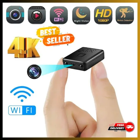 2025 Smart Mini WiFi Camera Wireless 1080P HD Night Cam w/Battery Home Security