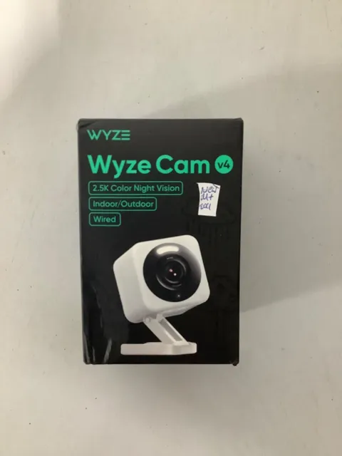 Wyze Cam v4 - 2.5K QHD Indoor/Outdoor WiFi Smart Security Camera