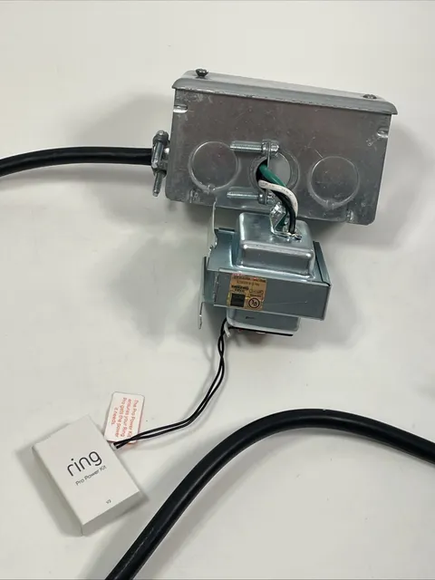 Ring Pro Power Kit Box Ring Electric Transformer Parts with Plug Untested