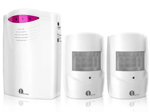 Wireless Driveway Alarm System 1000ft Range Motion Sensor Alarm 2 PIR Sensors