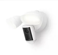Ring Floodlight Cam Pro 2nd Gen 4K Wired/Wi‑Fi 2‑Way Audio Outdoor Black