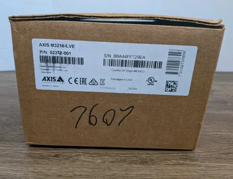 Axis M3216-LVE 4MP Outdoor Network Dome Camera with Night Vision NEW Open Box