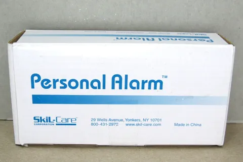 Skil-Care Personal Safety Alarm Alert + Lanyard Attach to Wheelchair Bed Pajamas