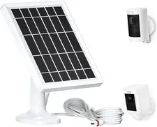 Ring Camera Solar Panel, Power for Ring Stick Up Cam Battery, Ring Spotlight...