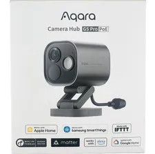 Aqara G5 Pro 4MP PoE Outdoor Security Camera Hub HomeKit Alexa Google Gray