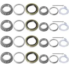shliyitx Trailer Axle Bearing Kit 4 Set L68149 L44649
