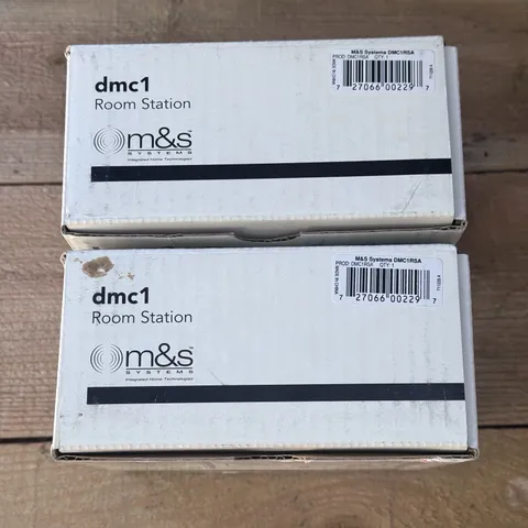Two M&S Systems dmc1RSA Room Stations