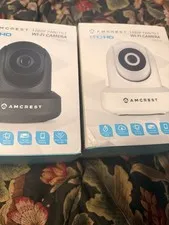 2 Amcrest 1080P HD IP2M-841B-V3 IP WiFi Wireless Security Video System