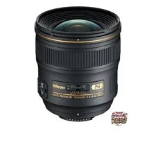 Nikon AF-S NIKKOR 24mm f/1.4G ED prime lens (full-frame compatible)