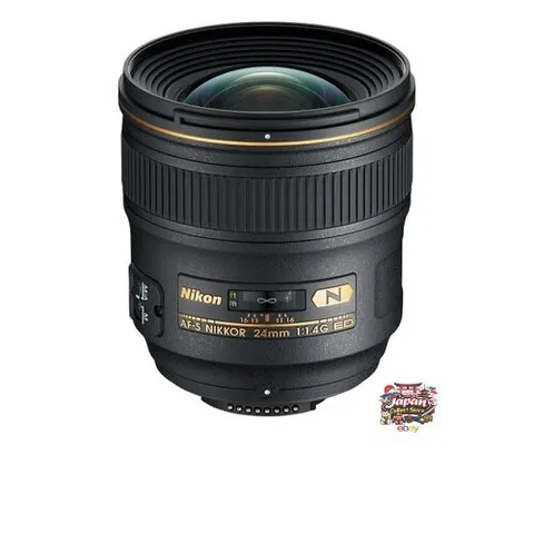 Nikon AF-S NIKKOR 24mm f/1.4G ED prime lens (full-frame compatible)