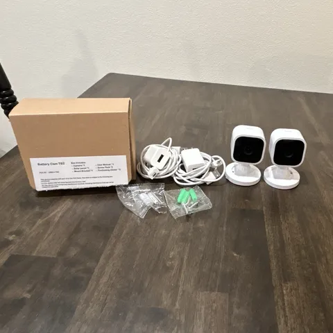 Blink Battery Cam TB2 2-Pack White 1080p Wireless Wi-Fi Battery Alexa