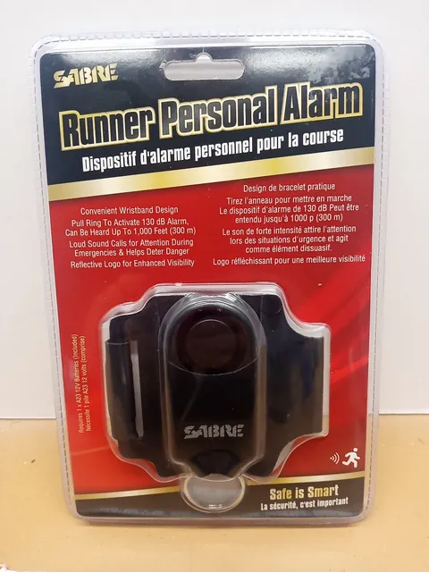 Sabre Runner Personal Alarm New In Package