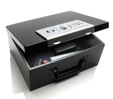Honeywell Digital Steel Security Box With Programmable Lock, Double Steel Wall,