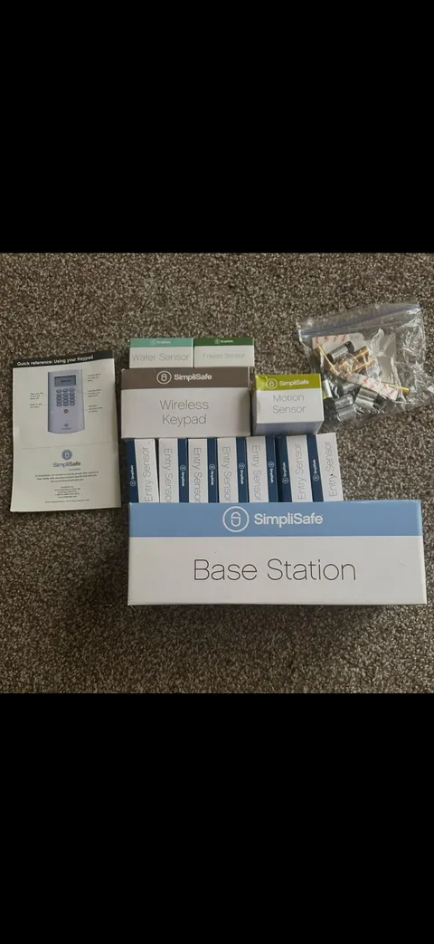 SimpliSafe Gen 1 Home Security System 12-Piece Lot W/ ORIGINAL BOXES - No Contra