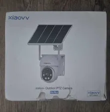 xiaovv P6 Plus PTZ Wireless Solar Outdoor/Weatherproof Color Camera White