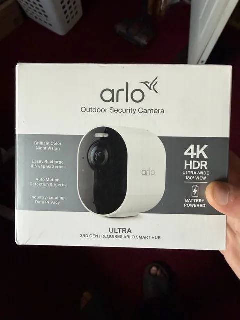 SEALED NEW Arlo Ultra 3rd Gen 4K HDR Add On Security Camera Wireless Outdoor Cam