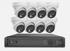 Anpviz IPK-7616MH383W-8-4TB 12MP 16CH NVR 4TB HDD 4K 8MP POE IP Camera System