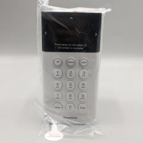 New SimpliSafe SSKP3 Keypad White Wireless Touch-to-Wake Home Security GEN3