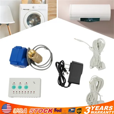 Automatic Water Leak Detector with Sensors and Shut-off Valve
