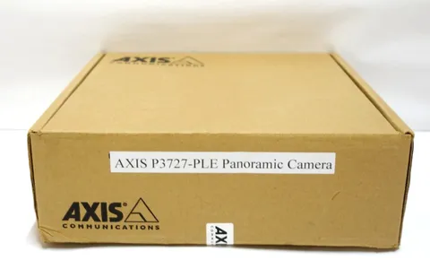 New Axis P3727-PLE 02218-001 8MP Outdoor IR 360° 4-Sensor IP PoE Network Camera