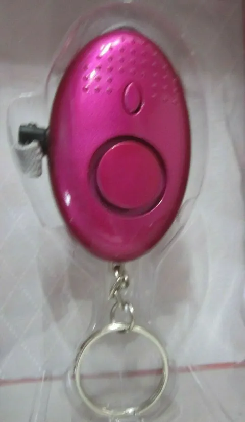 Safe Sound Personal Alarm Keychain w/ LED Light 140DB Emergency Women Defense