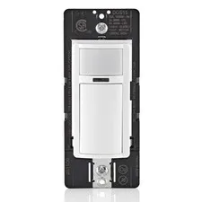 Leviton Decora Occupancy Motion Sensor inWall Switch, AutoOn or ManualOn, 15A...