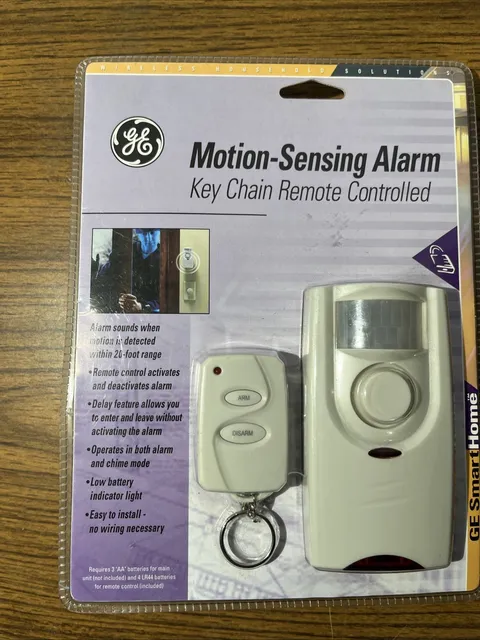 GE Motion Sensing 120 dB Alarm Indoor Entry Chime GESECMA30-D Easy Installation