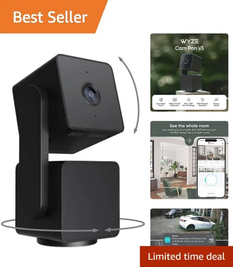Smart Home Security Camera: 1080P Indoor/Outdoor, 2-Way Audio & Remote Access