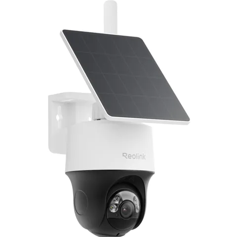 2K Solar-Powered Security Camera with 360° Auto Tracking, 2-Way Audio, & Alerts