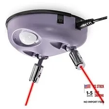 Garage Parking Assist Dual Laser Guide Sensor, Wider Angles Sensor 360 Box