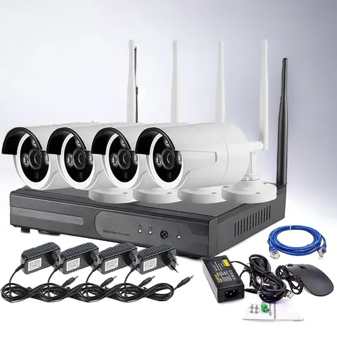 5G Kit 6026HEC -XMW HD Wireless 1080P NVR Security 4 Camera System
