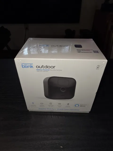 Blink Outdoor (3rd Generation) Add-On Security Camera BCM00400U, New