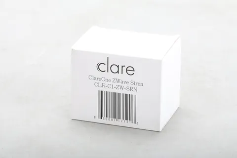 ClareOne CLR-C1-ZW-SRN ZWave Siren 850007171216 - NEW