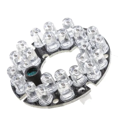 24 LED Illuminated Light IR Lamp Module Camera Illuminated